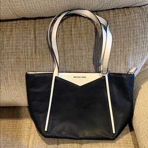 Michael Kors Whitney small top zipper tote 10 x 14 x 4 very clean